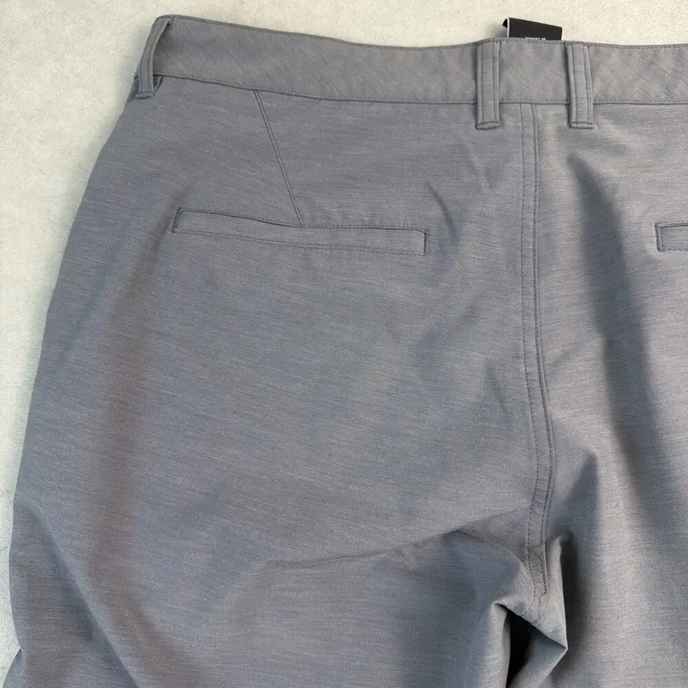 Travis Mathew Mens 35x32 Gray Comfort Stretch Casual Performance Golf Pants
